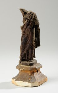 Maquette for figuren Courage på Gladstone Memorial på The Strand, London, ca. 1905 (plasticine) af William Hamo Thornycroft