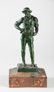 Plæneklipperen, ca. 1884 (voks) (se også 440210)
