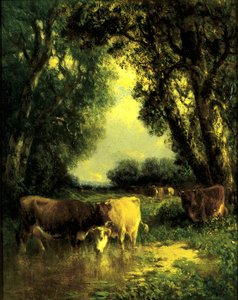 En stille krog, 1885.