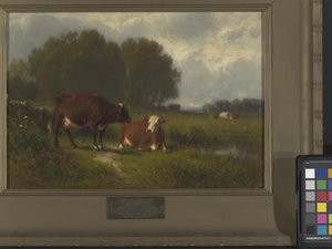 Landskab (olie på lærred)