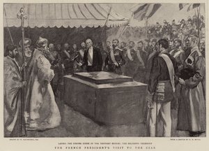 Den franske præsidents besøg hos zaren af William Hatherell