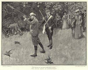 Den kongelige fest i Sandringham