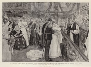 Med denne ring I Thee Wed!