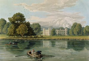 Sion House, graveret af Robert Havell (1769-1832) 1815 (farvegravering)