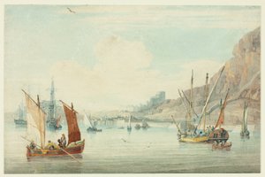Udsigt over Tejo af William Havell