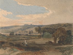 walisisk landskab af William Havell