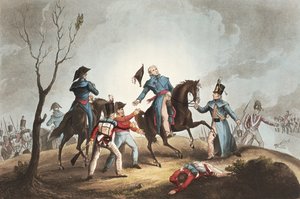 Sir John Moores (1761-1809) død 17. januar 1809, fra 