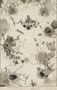 En flot konklusion, ca. 1918 af William Heath Robinson