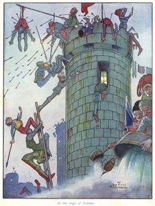 Under belejringen af Orleans af William Heath Robinson