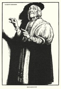 Bridlegoose (litho) af William Heath Robinson