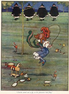 Charles brød sig ikke om en figen, så hans fornøjelser slyngede af William Heath Robinson