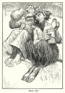 Friar John (litho) af William Heath Robinson