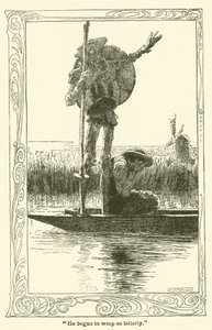 Illustration til Don Quixote (litho) af William Heath Robinson