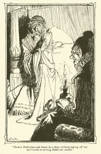 Illustration til Don Quixote (litho) af William Heath Robinson
