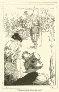 Illustration til Don Quixote (litho) af William Heath Robinson