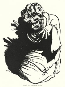 Gjorde en lav ære til ham (gravering) af William Heath Robinson