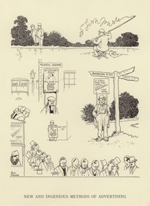 Nye og geniale metoder til annoncering af William Heath Robinson