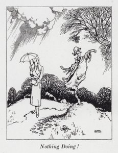 Intet der gør! (litho) af William Heath Robinson