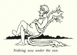 Intet nyt under solen (litho)