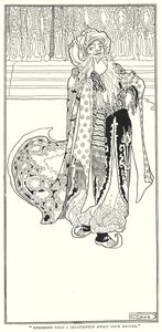 "Husk, at jeg utålmodigt venter på din tilbagevenden" (gravering) af William Heath Robinson
