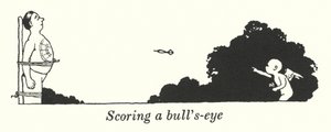 At score et ydre øje (litho) af William Heath Robinson
