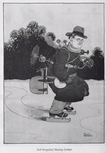 Selvkørende skøjtegadget, illustration fra 