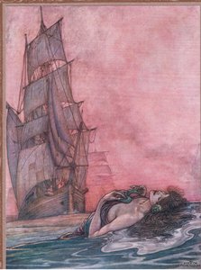 Hun ringer til os, stadig uden mad af William Heath Robinson