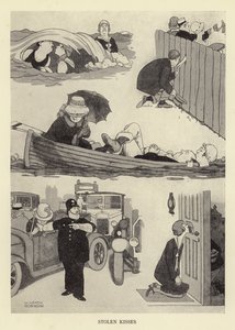 Stjålne kys af William Heath Robinson