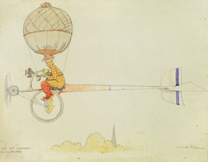 Cykloplanet i det 21. århundrede af William Heath Robinson