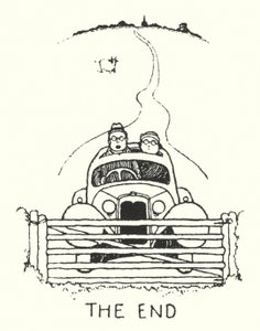 The End (litho) af William Heath Robinson