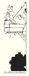 The Window-Box Rockery (litho) af William Heath Robinson