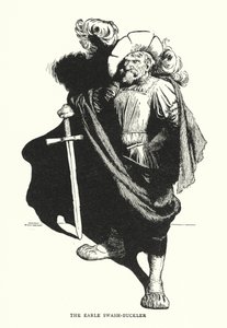 Earle swash-buckler (litho) af William Heath Robinson