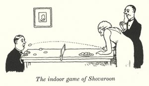 The Indoor Game of Showrun (Litho) af William Heath Robinson