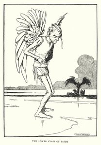 Den lavere klasse af fugle (litho) af William Heath Robinson