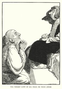 Den allerbedste af alle skal være deres dommer (litho) af William Heath Robinson