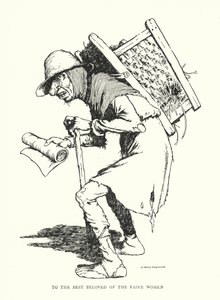 Til den mest elskede af faire kvinder (litho) af William Heath Robinson