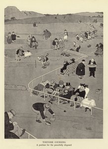 Skildpaddejagt, et tidsfordriv for de fredeligt indstillede af William Heath Robinson