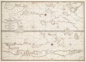 Et nyt kort over de østlige stræder til Kina af William Heather