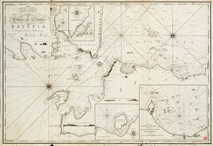 Sejlads gennem Sundastrædet til Batavia af William Heather