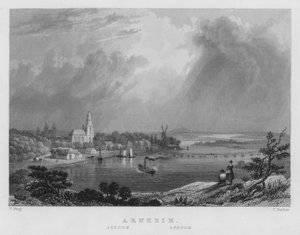 Arnheim (gravering) af William Henry Bartlett