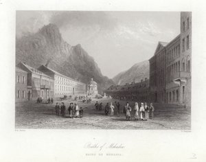 Mehadias bade af William Henry Bartlett