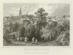 Braintree, Essex af William Henry Bartlett