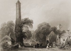 Clondalkin, County Dublin, Irland, fra 