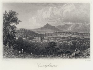 Curaghmore (gravering) af William Henry Bartlett