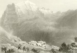 Dormeilleuse, Høje Alper, scenen for Felix Neffs