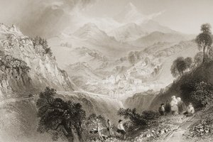 Enniskerry, County Wicklow, fra 