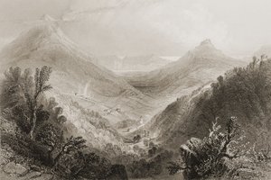 Glen of the Downs, County Wicklow, Irland, fra 
