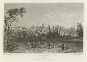Halstead, Essex af William Henry Bartlett