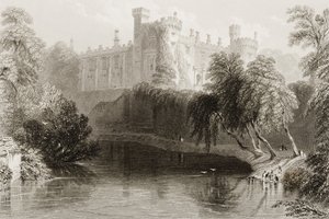 Kilkenny Castle, County Kilkenny, Irland, fra 