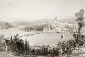 Londonderry, County Londonderry, Nordirland, fra 